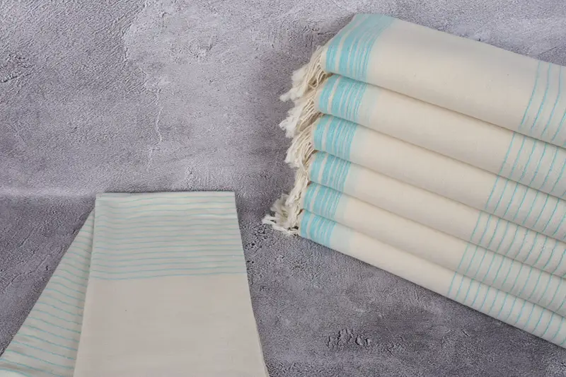 68x36 Cotton Striped Towel, Bachelorette Party Favor, Gym Towel, Personalized Gift, Hammam towel, First Wedding Anniversary Gift, Bridesmaid Gifts - 2