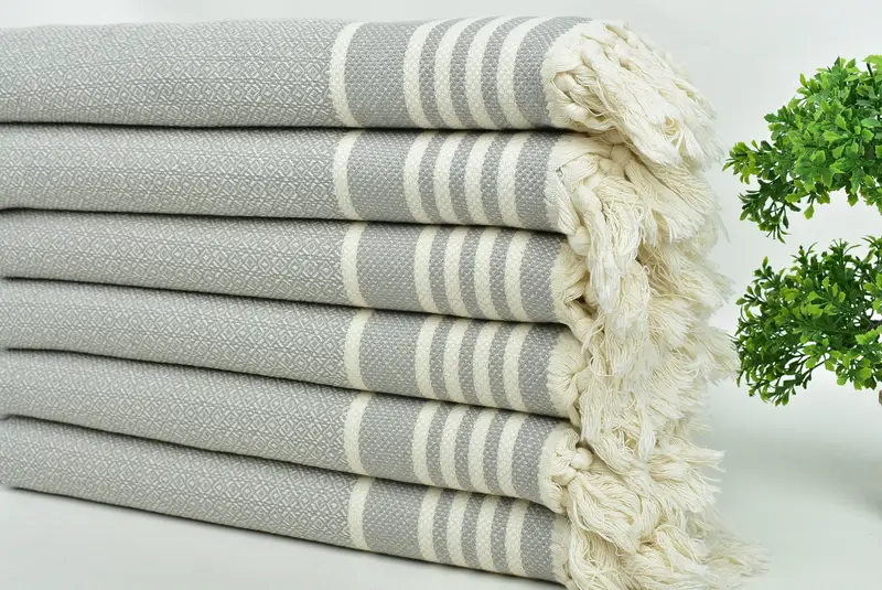 Turkish Towel Hand Towel, Bathroom Towel, Halloween Bachelorette Party Favors, 32x16 Cotton Diamond Towel, Wedding Gift, Monogram Hand Towel - 3