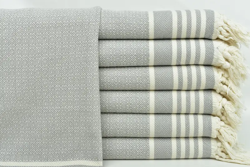 Turkish Towel Hand Towel, Bathroom Towel, Halloween Bachelorette Party Favors, 32x16 Cotton Diamond Towel, Wedding Gift, Monogram Hand Towel - 1