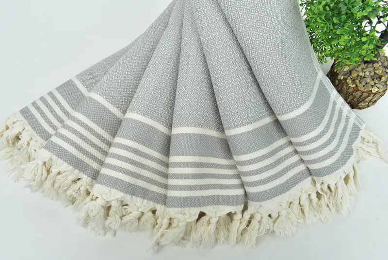 Turkish Towel Hand Towel, Bathroom Towel, Halloween Bachelorette Party Favors, 32x16 Cotton Diamond Towel, Wedding Gift, Monogram Hand Towel - 4