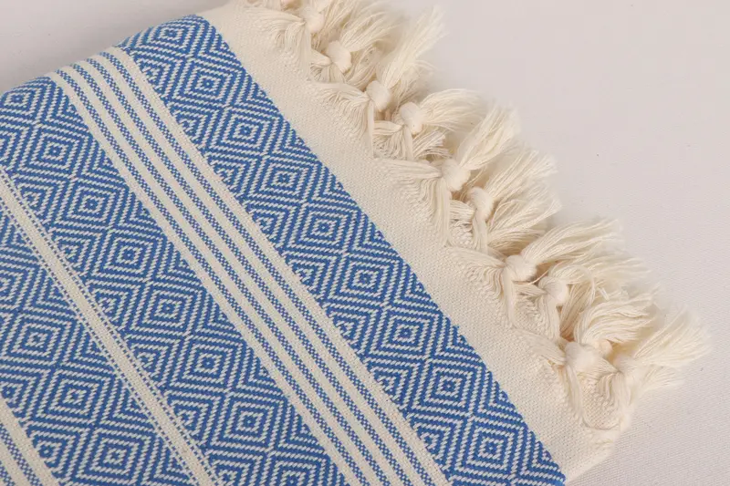 Housewarming Gift, Bachelor Party Gifts, Custom Wedding Gift, Organic cotton Turkish peshtemal towel, 70x38 Cotton Diamond Towel, Wedding Favors - 6