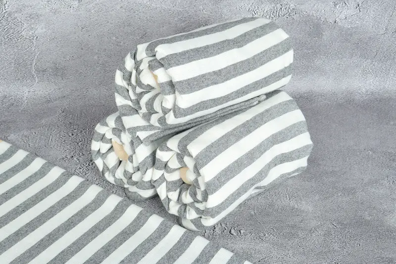 Maid Of Honor Gift, Personalized Gifts, 68x40 Cotton Striped Terry Towel, Home Decor Gifts, Pool Towels, Sand-resistant towel, Girls Weekend Favors - 8