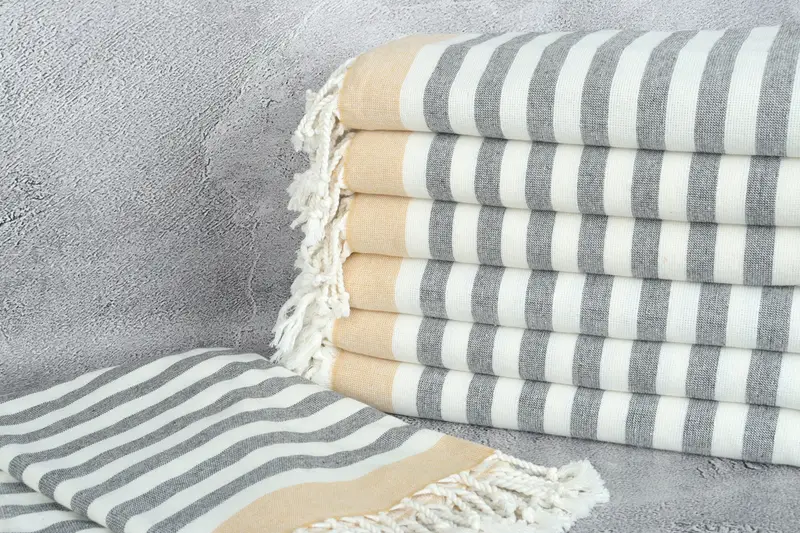 Maid Of Honor Gift, Personalized Gifts, 68x40 Cotton Striped Terry Towel, Home Decor Gifts, Pool Towels, Sand-resistant towel, Girls Weekend Favors - 2