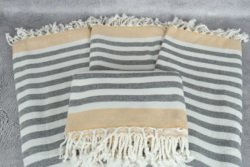 Maid Of Honor Gift, Personalized Gifts, 68x40 Cotton Striped Terry Towel, Home Decor Gifts, Pool Towels, Sand-resistant towel, Girls Weekend Favors - 4
