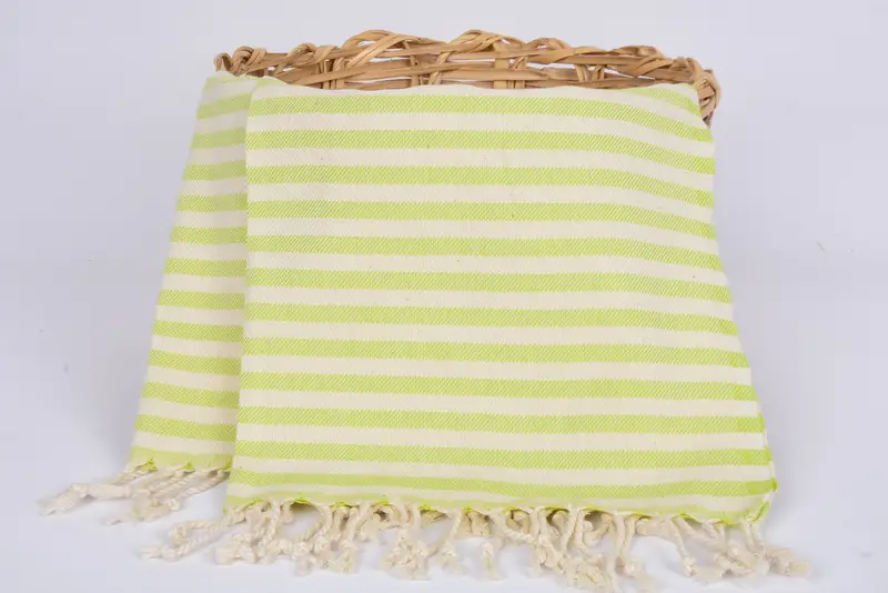 Travel Towel, Personalized Gift, Turkish Towel Hand Towel, 40x24 Cotton Striped Towel, Organic Tea Towel, Small Bath Towels, Wedding Gift For Bride - 4