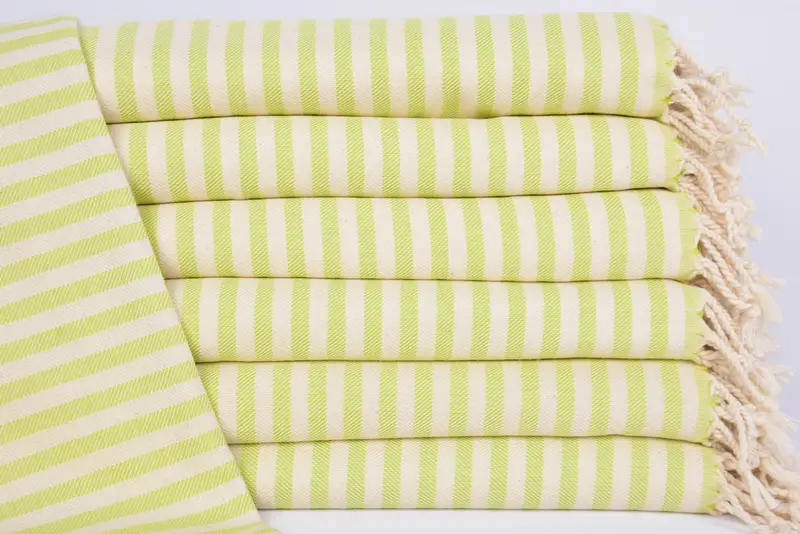 Travel Towel, Personalized Gift, Turkish Towel Hand Towel, 40x24 Cotton Striped Towel, Organic Tea Towel, Small Bath Towels, Wedding Gift For Bride - 1