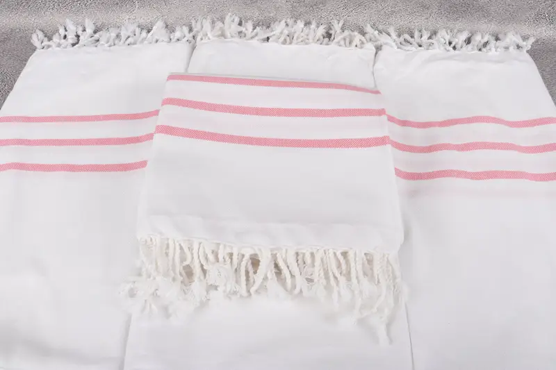 Bridesmaid Gifts, Handmade Gift, Best Friend Gift Ideas, Absorbent Turkish towel, Scarf Towel, Luxury Turkish Bath Towel, 70x40 Cotton Striped Towel - 4