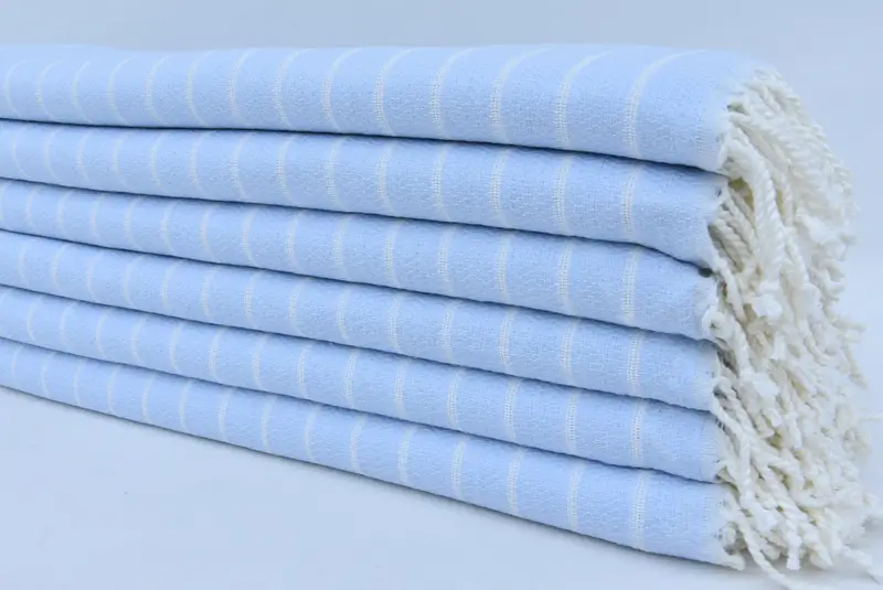 70x40 Cotton Striped Towel, Bathroom Towel, Summer Towel, Summer Gift, Home Decor Gifts, Best Beach Towel, Traditional Turkish peshtemal for hammam - 3