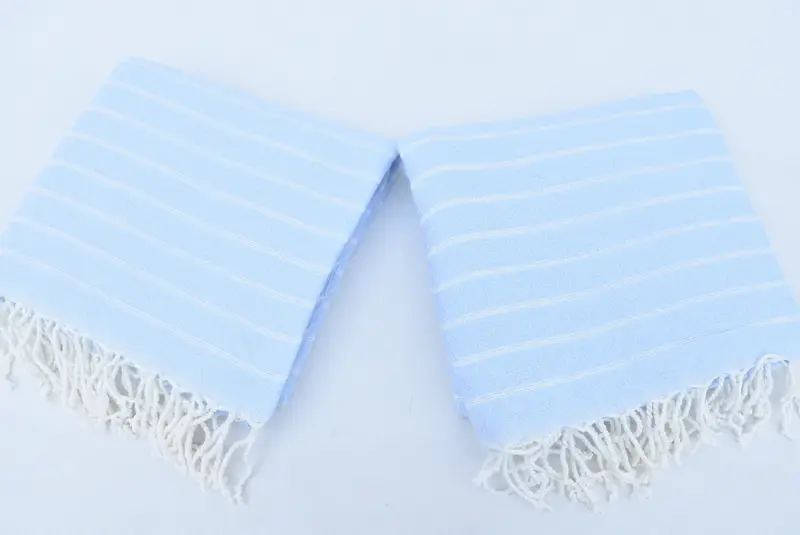 70x40 Cotton Striped Towel, Bathroom Towel, Summer Towel, Summer Gift, Home Decor Gifts, Best Beach Towel, Traditional Turkish peshtemal for hammam - 4