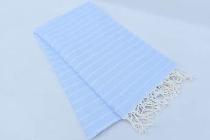70x40 Cotton Striped Towel, Bathroom Towel, Summer Towel, Summer Gift, Home Decor Gifts, Best Beach Towel, Traditional Turkish peshtemal for hammam - 5