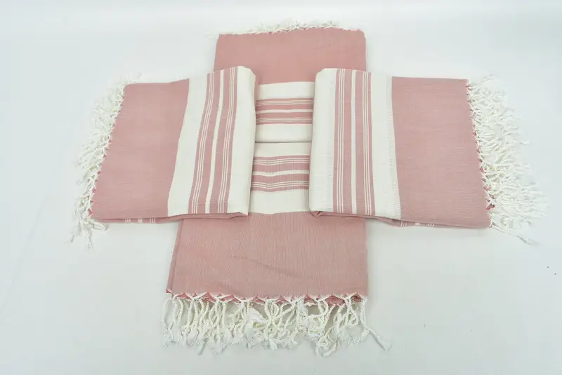 Absorbent Turkish towel, Guest Towel, 60x38 Cotton Striped Towel, Custom Towel, Luxury Beach Towel, Turkish hand towel, Personalized Gift For Him - 6