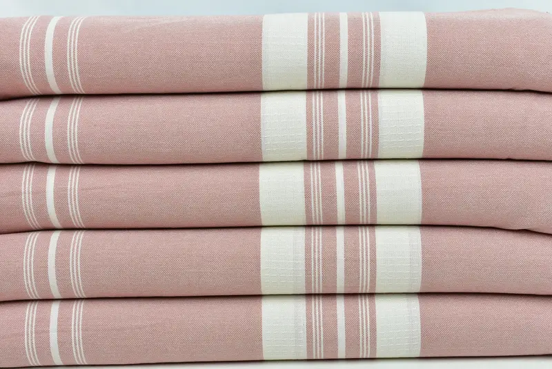 Absorbent Turkish towel, Guest Towel, 60x38 Cotton Striped Towel, Custom Towel, Luxury Beach Towel, Turkish hand towel, Personalized Gift For Him - 2