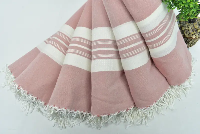 Absorbent Turkish towel, Guest Towel, 60x38 Cotton Striped Towel, Custom Towel, Luxury Beach Towel, Turkish hand towel, Personalized Gift For Him - 4