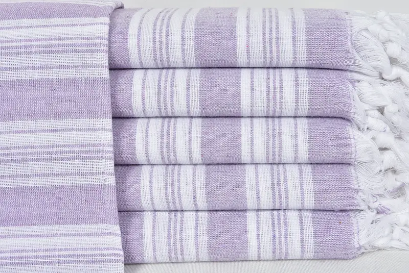 Spa Gift Towel, Large Turkish Towel, Luxury towel, Handmade Gift, 70x40 Cotton Striped Towel, Custom Wedding Gifts, Handmade Turkish hammam towel - 1