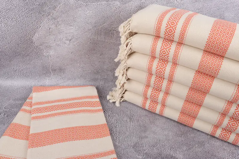 Travel Towel, Personalized Gift For Her, 70x36 Cotton Diamond Towel, Quick-dry towel, Peshtemal Towel USA, Custom Towel, Personalized Beach Towel - 3