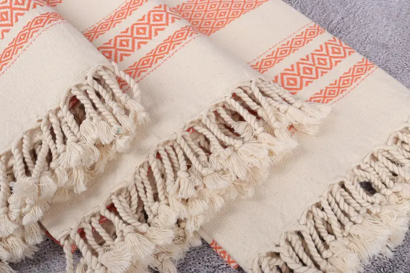 Travel Towel, Personalized Gift For Her, 70x36 Cotton Diamond Towel, Quick-dry towel, Peshtemal Towel USA, Custom Towel, Personalized Beach Towel - 10