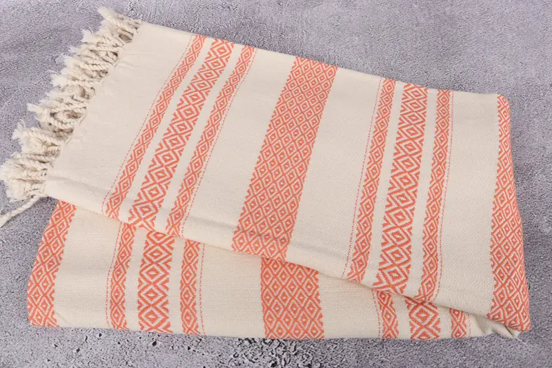 Travel Towel, Personalized Gift For Her, 70x36 Cotton Diamond Towel, Quick-dry towel, Peshtemal Towel USA, Custom Towel, Personalized Beach Towel - 12