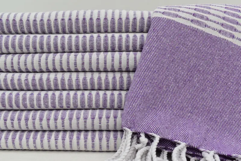 Custom Wedding Towel, Cute Beach Towel, Wedding Favors, Baby Boy Gift, Fouta towel, 70x36 Cotton Geometric Towel, Bachelorette Party Gift - 2