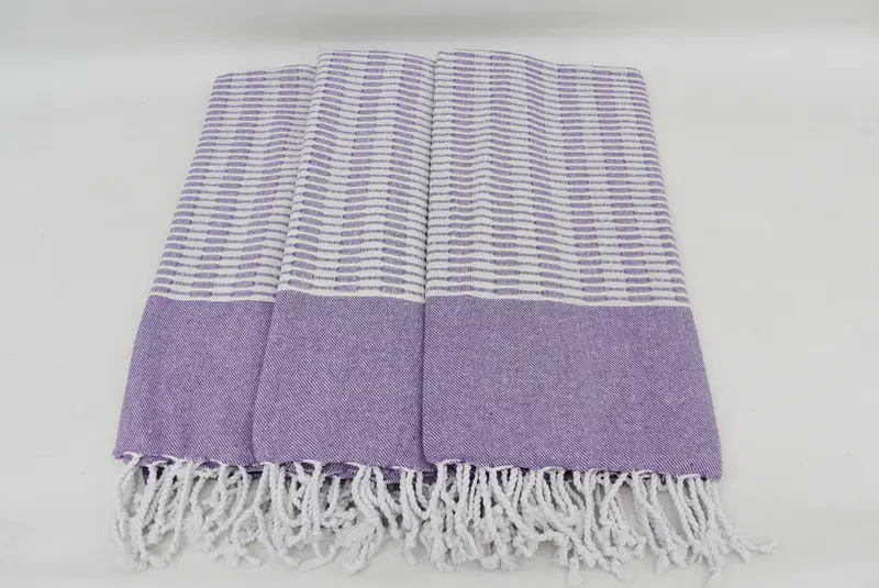 Custom Wedding Towel, Cute Beach Towel, Wedding Favors, Baby Boy Gift, Fouta towel, 70x36 Cotton Geometric Towel, Bachelorette Party Gift - 7