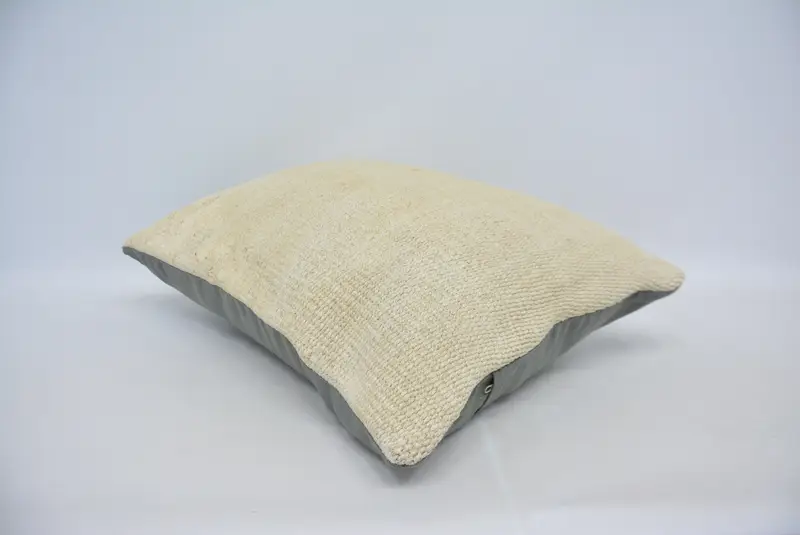 Cushion, Kilim Cushion Sham, Home Decor Pillow, Ethnical Kilim Rug Pillow, 20x28 White Cushion Cover, Sofa Bolster Pillow Case - 6