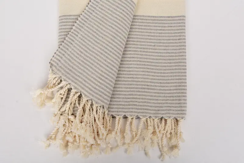 70x40 Cotton Set of 10 Towel, Bridal Shower Favors, Personalized Wedding Gift, Handwoven Turkish bath towel, Gift For Mom, Beach Towel Gift - 8