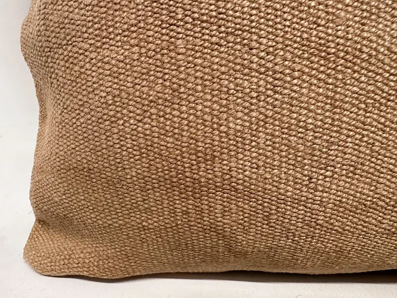 Vintage Kilim Pillow, Ottoman Pillow Sham, Kilim Pillow Cover, Cushion, Comfy Throw Pillow Sham, 16x36 Beige Pillow Sham, Pillow for Sofa - 2