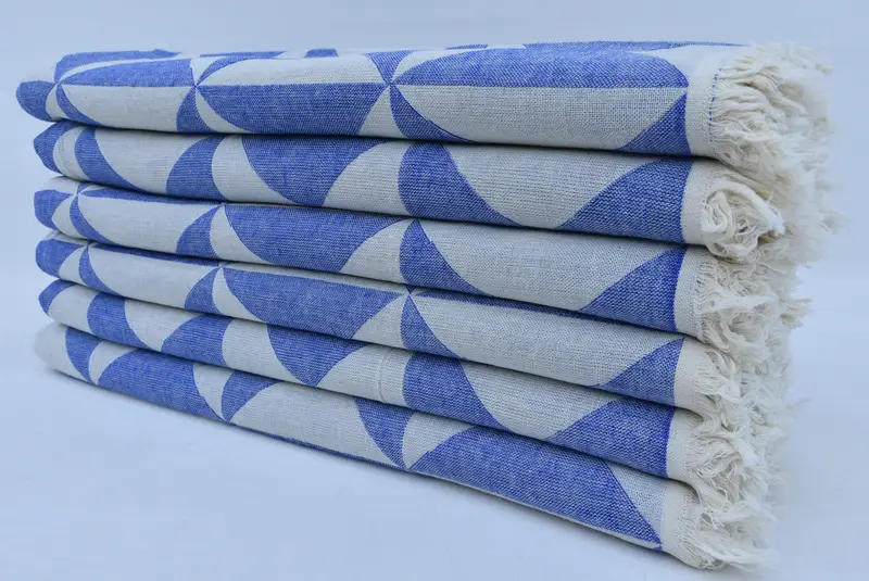 Pool Towels, Personalized Gifts, Cotton towel, 70x40 Cotton Geometric Towel, Miami Bachelorette Party Favors, Custom Beach Towel, Bridal Party Gifts - 4