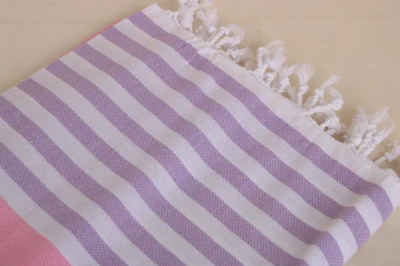 Travel towel, 70x40 Cotton Striped Towel, Peshtemal Towel, Monogram Turkish Bath Towel, Turkish Towel Beach, Pool Towels, Anniversary Gift For Her - 7