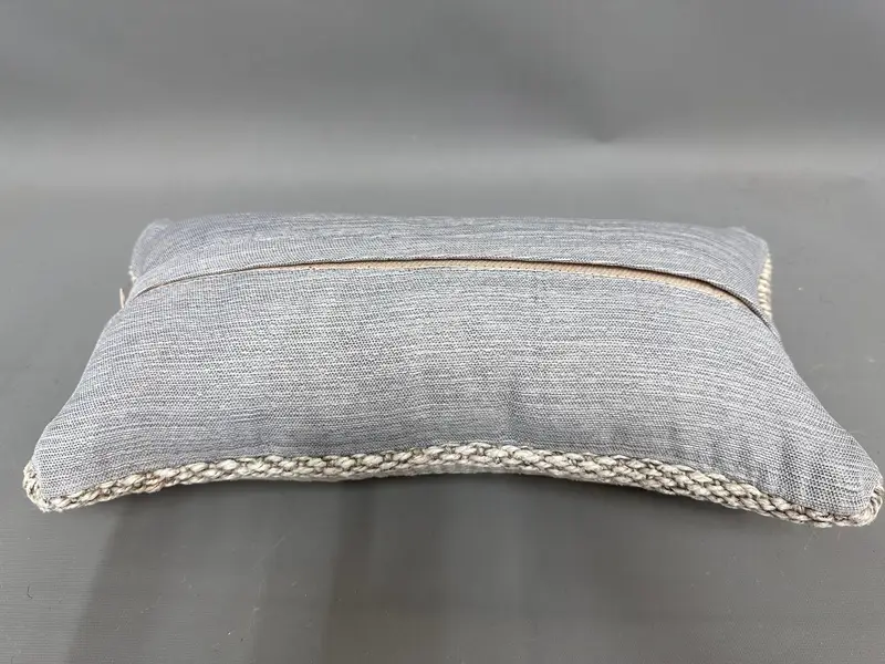 Cushion Case, Square Throw Cushion Case, Vintage Kilim Pillow, Kilim Pillow Cover, Kilim Cushion Sham, 8x16 Beige Cushion Cover, Cotton Pillow Cover - 7