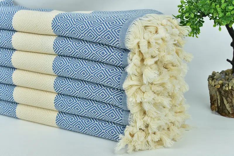 Spa Towel, Boyfriend Christmas Gift, Custom Wedding Gift, Unique Wedding Gift, Personalized Bridesmaid Gift, 70x40 Cotton Diamond Towel, Summer Gift - 3