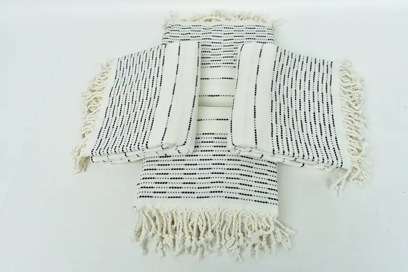 70x38 Cotton Striped Design Towel, Peshtemal beach towel with unique design, Personalized Gift For Her, Travel towel, Custom Towel, Bath towel - 6