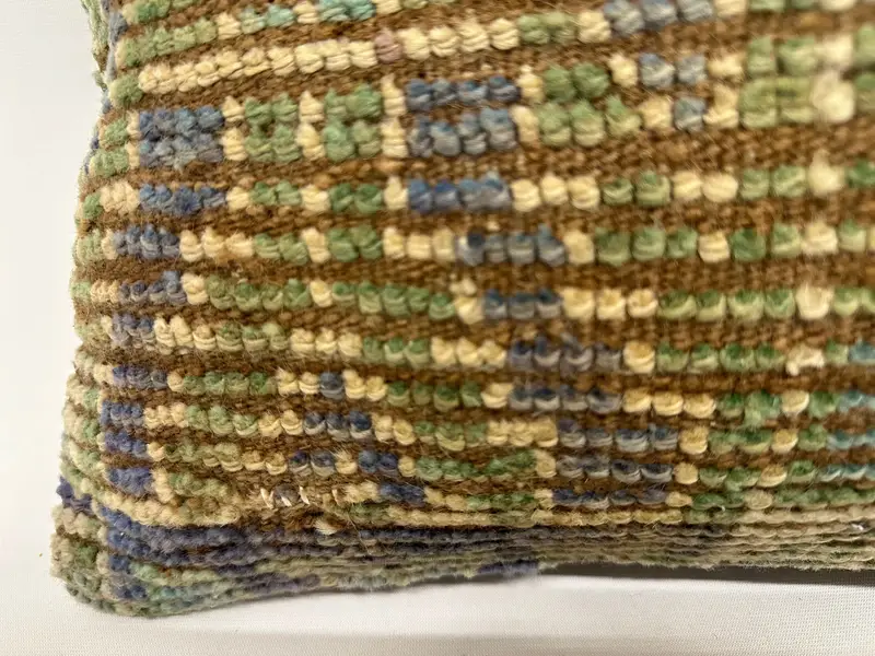 Brown & Beige Floral Rectangle Pillow, 12x20 Inches Size Pillow - 2