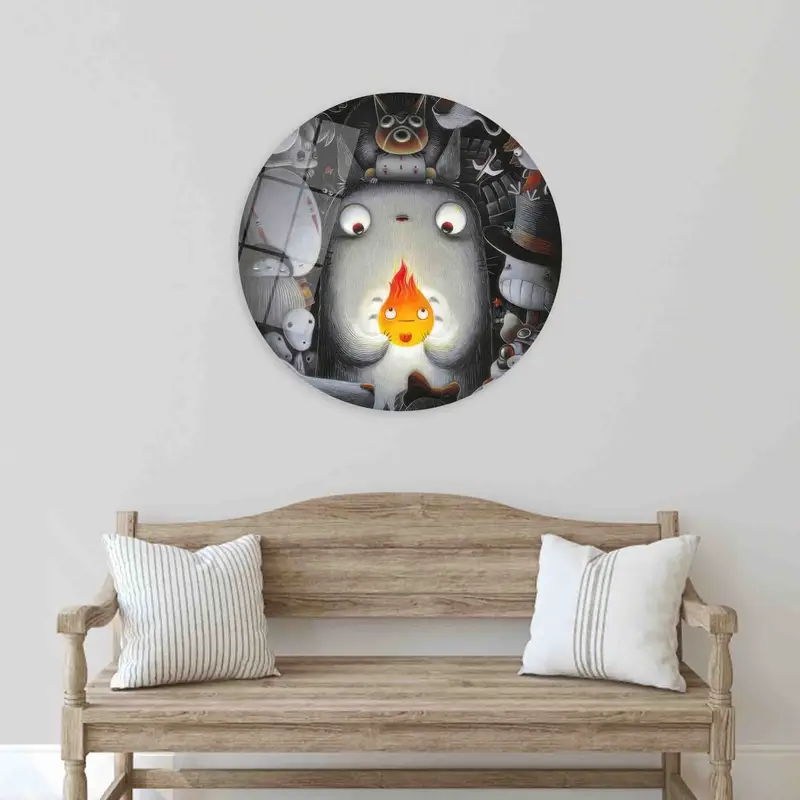 Moderne abstrakte Leinwand: Erhöhen Sie Ihre Männerhöhle mit Anime-Kunst