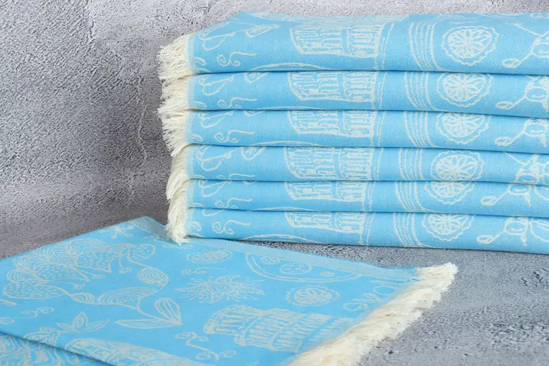Personalized Gifts, 28x20 Cotton Italian Symbols Design Towel, Mother Of The Groom Gift, Gifts For Him, Bathroom Towels, Turkish Tea Towel - 3