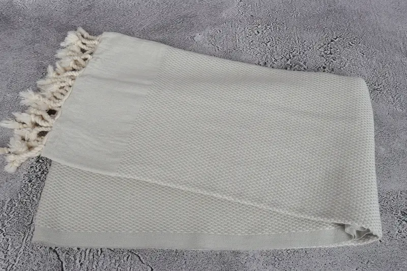 Memorial Gift, Luxury Beach Towel, 70x40 Cotton Geometric Towel, Embroidered Towel, Monogram Turkish Towel, Towel With Name, Monogrammed Beach Towel - 6