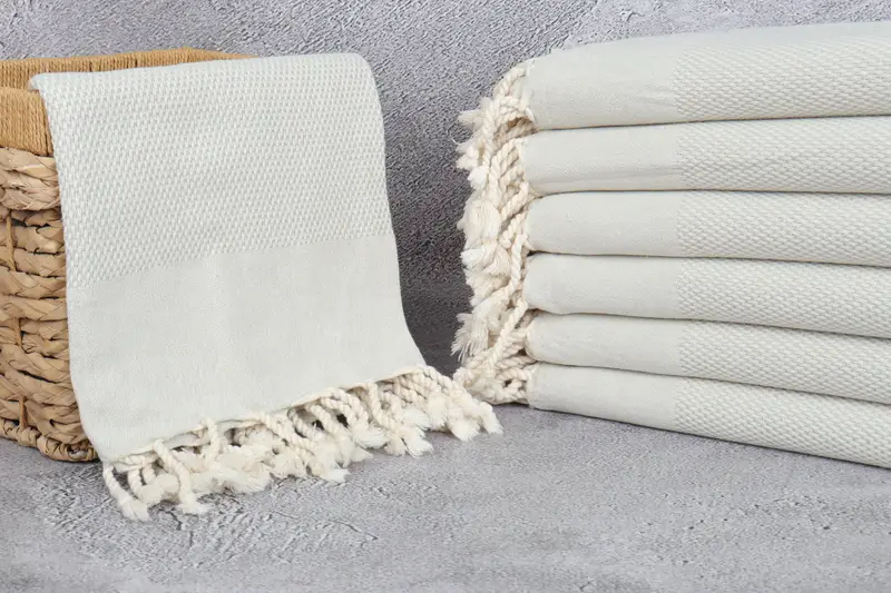 Memorial Gift, Luxury Beach Towel, 70x40 Cotton Geometric Towel, Embroidered Towel, Monogram Turkish Towel, Towel With Name, Monogrammed Beach Towel - 3