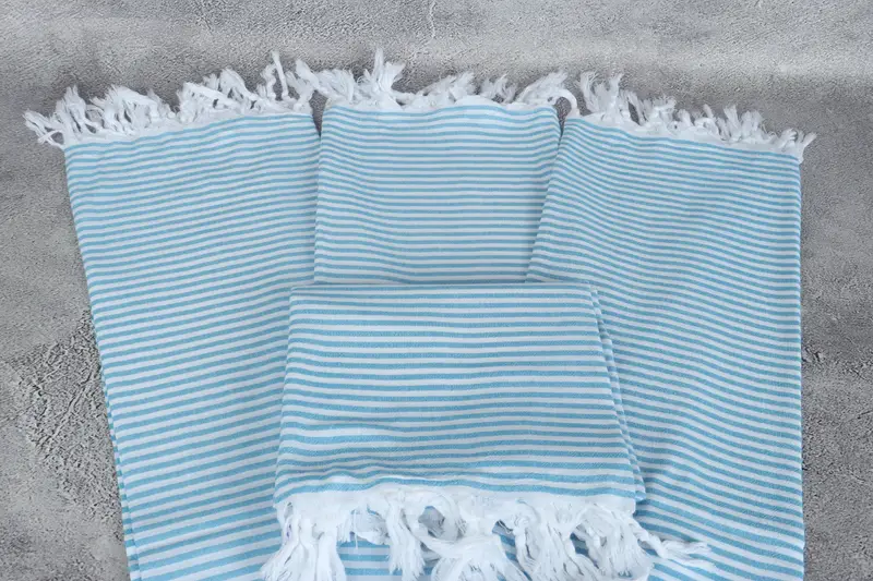 68x36 Cotton Striped Towel, Absorbent Turkish towel, Valentines Day Gift Idea, Bachelorette Party Gifts Bridesmaids, Monogrammed Beach Towel - 4