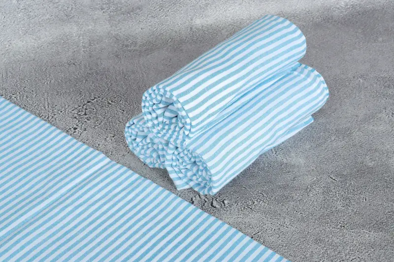 68x36 Cotton Striped Towel, Absorbent Turkish towel, Valentines Day Gift Idea, Bachelorette Party Gifts Bridesmaids, Monogrammed Beach Towel - 8