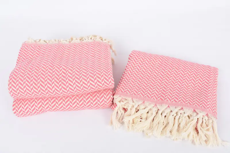 Türkisches Badetuch USA, 70x40 Baumwoll -Chevron -Handtuch, Hochzeit Handgeschenk, türkisches Strandtuch, Peshtemal -Handtuch, türkisches Handtuch USA, Gedenkgeschenk - 8