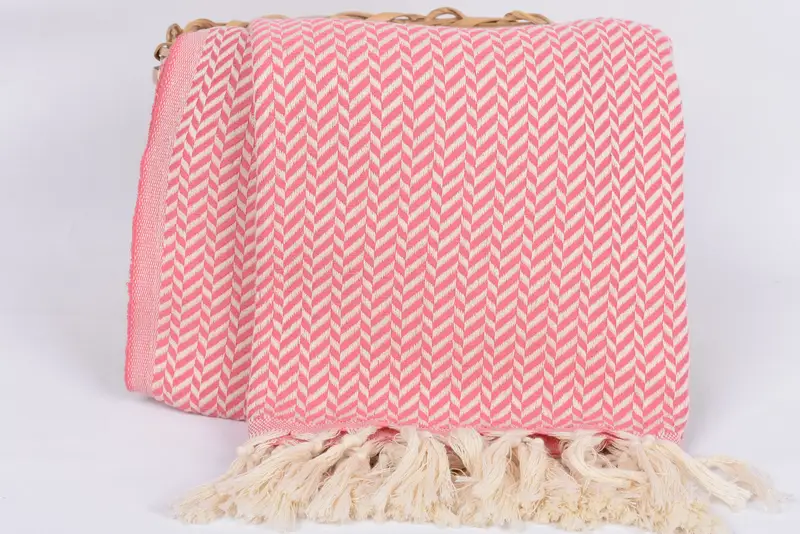 Türkisches Badetuch USA, 70x40 Baumwoll -Chevron -Handtuch, Hochzeit Handgeschenk, türkisches Strandtuch, Peshtemal -Handtuch, türkisches Handtuch USA, Gedenkgeschenk - 6