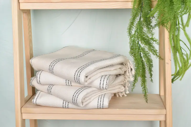 Towel With Name, Wedding For Favor, Gym Towel, 70x36 Cotton Herringbone Towel, Custom Beach Towel, Organic Towel, Gift For Her, Turkish hand towel - 7