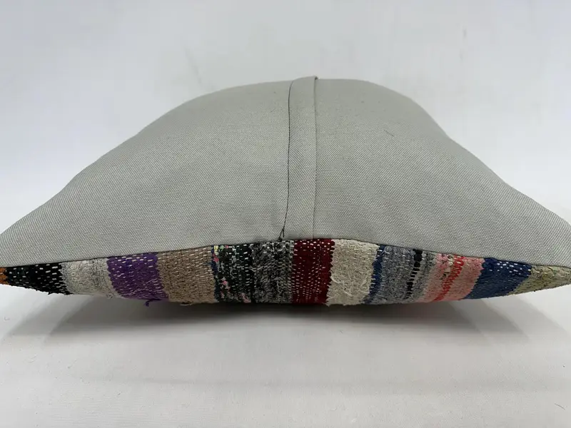 Antique Pillows, Vintage Kilim Pillow, 20x20 Purple Pillow Sham, Personalized Gift Pillow Cushion Cover, Pillow Case, Interior Designer Pillow - 7