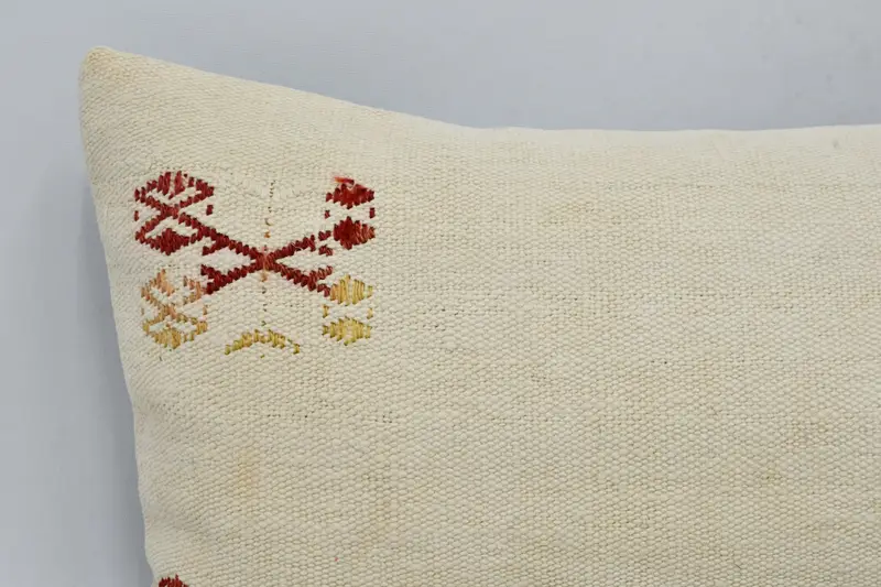 Pillow for Sofa, Gift Pillow, 12x36 White Cushion Cover, Christmas Cushion, Pillow for Couch, Cushion Cover, Accent Throw Pillow - 2