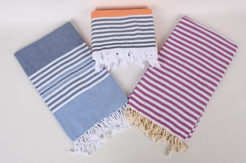Lightweight Turkish towel, Beach Towel Gift, Pool Towels, Gift Towel, 70x40 Cotton Set of 8 Towel, Personalized Towel Gift, Bachelorette Party Gifts - 6