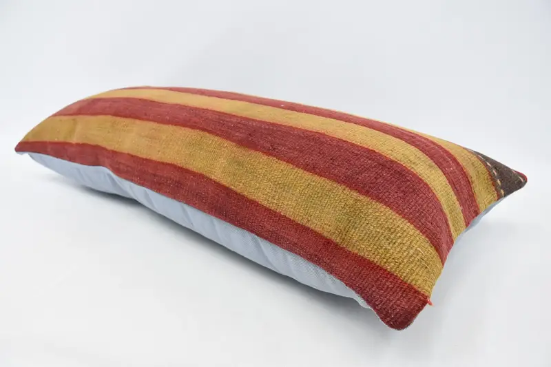 Pet Cushion Case, Gift Pillow, Interior Designer Pillow, Pillow Case, Turkish Pillow, Aztec Cushion Case, 16x36 Red Cushion Case - 5