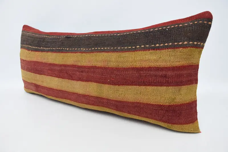 Pet Cushion Case, Gift Pillow, Interior Designer Pillow, Pillow Case, Turkish Pillow, Aztec Cushion Case, 16x36 Red Cushion Case - 4