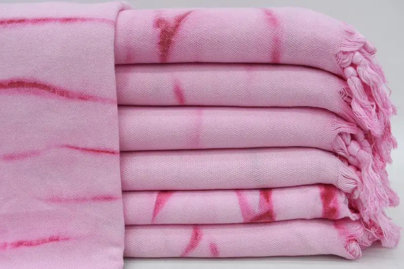 Personalized Gift, Turkish hand towel, 68x40 Cotton Tie Dye Towel, Turkish Towel Beach, Bachelorette Beach Towel, Spa Towel, Gift Boxes Towel - 1