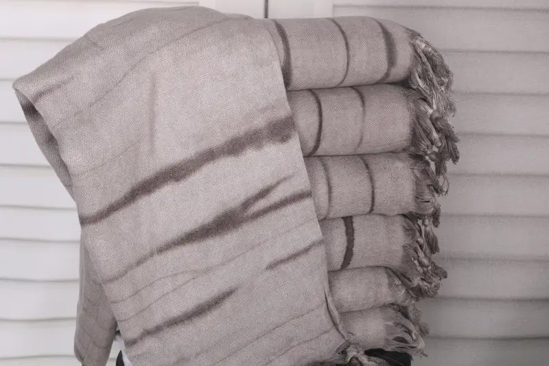 Bachelorette Party Towel Monogram Turkish Cotton Brown, 36x67 Inches