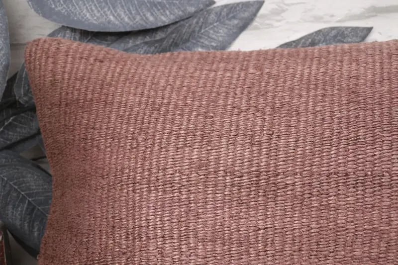 Couch Pillow Case, Garden Pillow, Home Decor Pillow, Pillow Sham, 12x24 Brown Pillow Cover, Boho Pillow Sham Cover, Boho Pillow - 2
