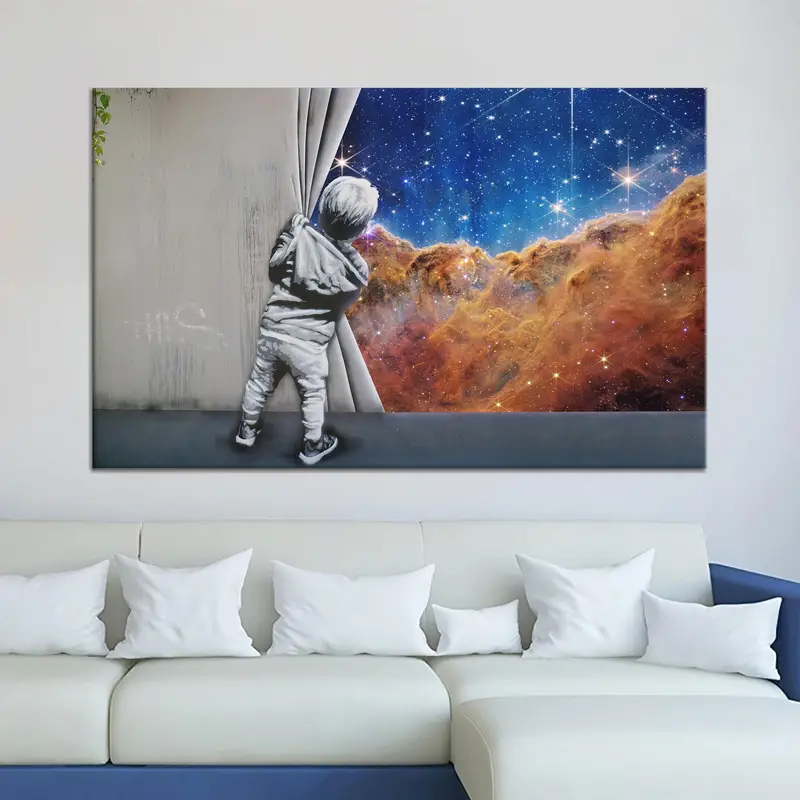 Galactic Canvas: Stunning Space Art for Your Home